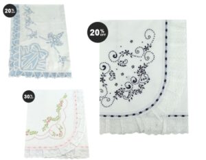 manta bordada para bebe