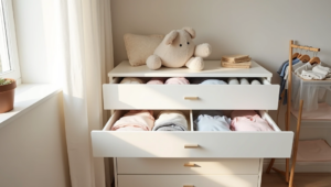 organizar quarto bebê