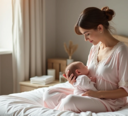 camisola amamentação algodão