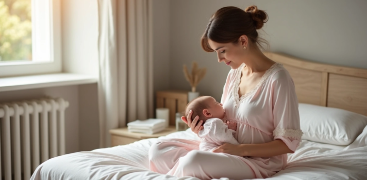 camisola amamentação algodão