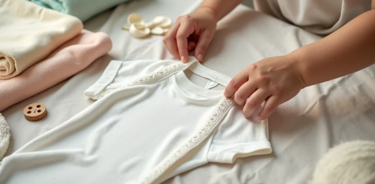 Aprenda a escolher rendas e laços macios, antialérgicos e seguros, garantindo conforto e cuidado para o bebê.