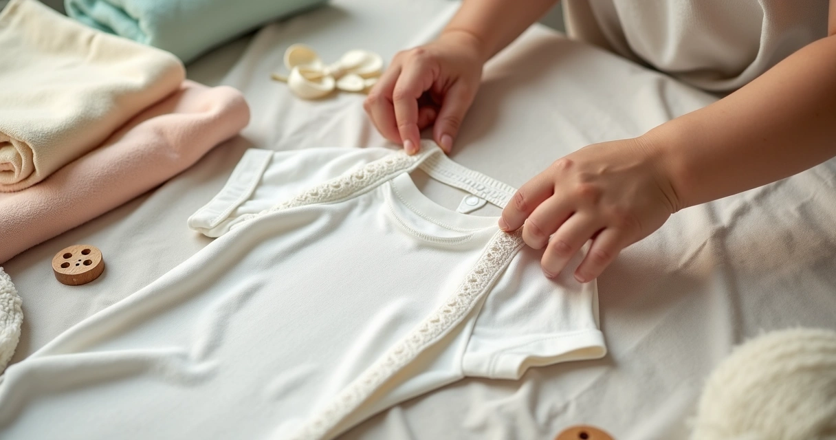 Aprenda a escolher rendas e laços macios, antialérgicos e seguros, garantindo conforto e cuidado para o bebê.