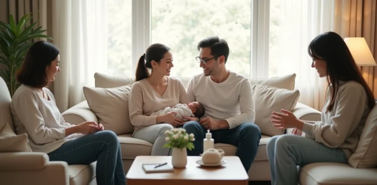 Aprenda a organizar a rotina de visitas de recém-nascido com regras claras para garantir saúde, conforto e segurança do bebê e da mãe.