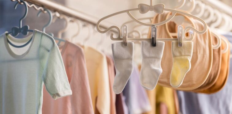 desinfetar roupas de bebê