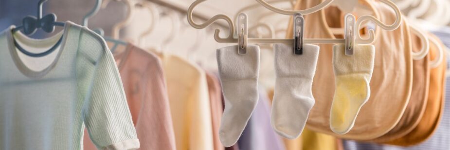desinfetar roupas de bebê